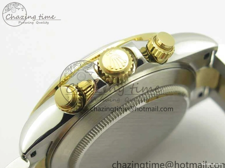 0216 Breathable Daytona SS YG BP Maker Best Edition Black Dial On SS YG Bracelet A 3456